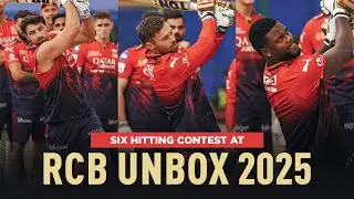 Six Hitting Contest at RCB Unbox 2025 | Balls Land in Cubbon Park & MG Road | IPL 2025