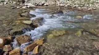 River sound relaxation 10 h