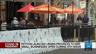 Petition asks province to keep businesses open during fourth wave