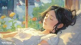 Relaxing Sleep Music + Rain Sounds | Meditation Music, Slow Down An Overactive Mind, lagu tidur