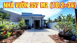 Nhà Vườn 357 m2 Thổ Cư Ngay KCN An Hiệp Cách Quốc Lộ 60m Đường Oto Có 3 Phòng Ngủ Sân Vườn Rộng Rãi