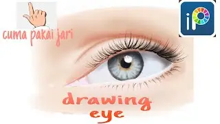 Drawing eye easy for beginner | Ibis Paint X |