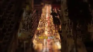 How to create the tiny world effectin DaVinci Resolve with the tilt shift effect. 