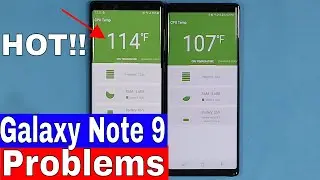 Galaxy Note 9 2020 Problems | BAD Heat & Screen Issues | DON'T UPDATE !!! |