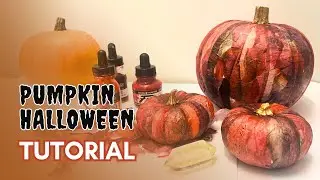 Halloween Pumkin Decoration Tutorial