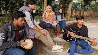 Bondhe Maya Lagaiche || বন্দে মায়া লাগাইছে  || friends cover