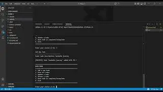 Hackathon 2 | Phase 1 Presentation – In-Memory Python Todo Console App