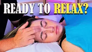 Expertly Relieve Tension With Gentle Face Massage with Relaxing Music