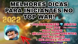DICAS ATUALIZADAS DE COMO JOGAR NO TOP WAR : BATTLE GAME | COMO GANHAR MUITO PODER! | 