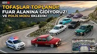 POLİS İZNİYLE TOFAŞ KONVOYU FUAR ALANINA GİDİYOZ