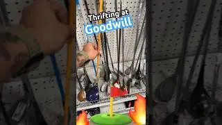 Thrifting for sporting goods at 