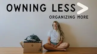 easy minimalist habits to OWN LESS STUFF 📦