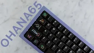 Ohana65 || Durock Black Lotus Switch || ASMR Sound Test