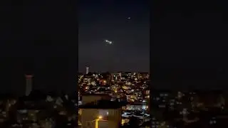 İstanbul ve civar illerde meteor görüldü  #meteor #istanbul #turkish #türkiye #sondakika