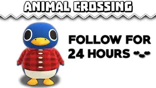 Following an Animal Crossing Villager for 24 Hours