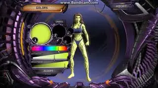 DCUO Poison Ivy Charcter Creation