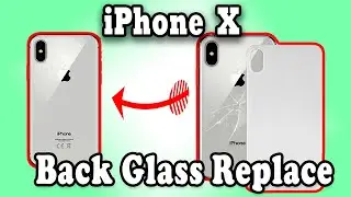 iphone x back glass replacement laser / iphone x back glass replacement in bangladesh / noor telecom
