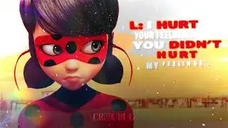 THE MIRACULOUS HACK-SAN  LADYNOIR EDIT || Stitches 