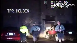 Video by Trooper Nicholas J. Holden, without official authorization, during 2014 traffic stop.