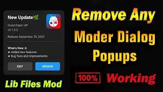 🚀Remove Moder Update Popup Permanently | MT Manager VIP + Termux Method | Clown Tricks