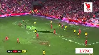 Gerrard's first touch