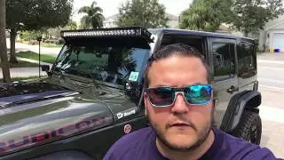 Jeep Wrangler Pistol Mount Install! Condition Zero