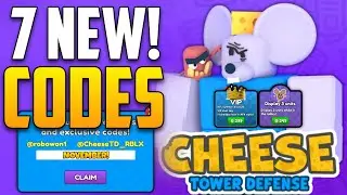 *NEW* ALL WORKING CODES FOR CHEESE TD IN 2024! ROBLOX CHEESE TD CODES | NOPE GAMING