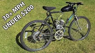 Build a Motorized Bicycle under $200