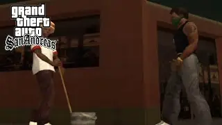 Прохождение GTA: San Andreas на Android (Обвор.госуд., О-Джи-Лок, Жизнь словно пляж, Бегущий пёс) #5