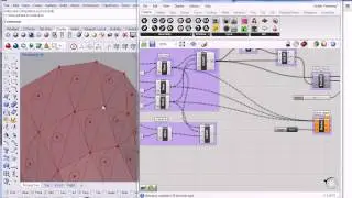 Grasshopper - Saddle Patterning 05 - Generating Mapped 2D Curves and Surfaces in Panels
