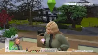 The Sims 4 I made sims eat Plasma fruit