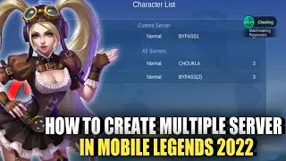 HOW TO CREATE MULTIPLE ACCOUNTS IN MOBILE LEGENDS | SMURF ACCOUNT| ADVANCER SERVER!