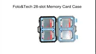 Foto&Tech WaterProof 28-slot Memory Card Case