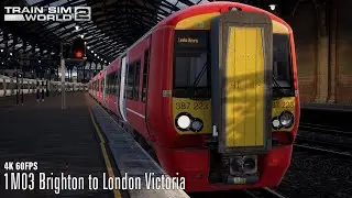 1M03 Brighton to London Victoria - London Commuter - Class 387 - Train Sim World 2