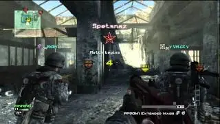 Flawless MW3 #1 on Dome 3V3 vs 18-0 Team with Velox Bullen