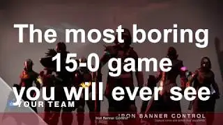 Destiny 2 - Why is this Undefeated Match so Boring to Watch?!