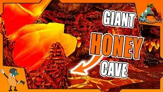 EASY GIANT BEE HONEY AND POLYMER | HONEY CAVE | ARK CRYSTAL ISLES FREE DLC