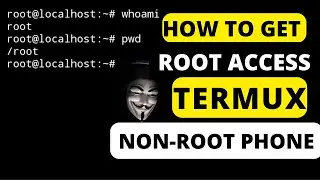 How to Get ROOT Access in Termux Without ROOT | termux tutorial