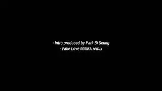 Fake Love Intro remix produced by Park Bi Seung + Fake Love MAMA remix