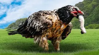 BEARDED VULTURE - The Bone Eating Bird
