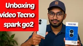 Unboxing video of tecno spark go2 full video in bangla.