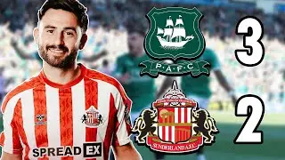 PLYMOUTH ARGYLE 3-2 SUNDERLAND MATCH REVIEW