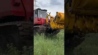 Хотели Meritractor на 330 сил? ТЛП-4М-038 ГСТ ПРО В с ротоватором Mericrusher #трактор #ротоватор