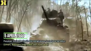 Serangan Balik Uni Soviet Hancurkan Pasukan Jerman (VIDEO ASLI)