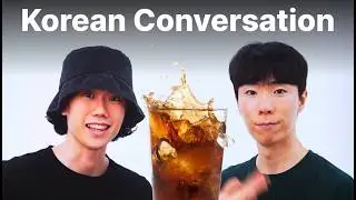 Korean Conversation Practice: Do you like Iced Americanos?