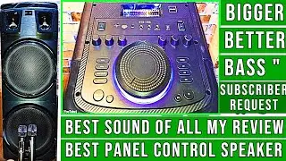 BRODU Lexing BTS-1708 Dual 10-inch Subwoofers Trolley Speaker Review