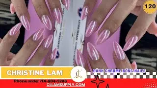 Đánh Chrome bóng nails