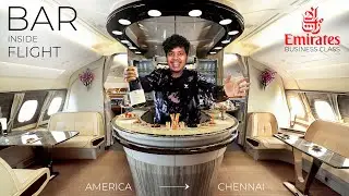₹350000 Business Class Experience 🔥| America to Chennai - Irfan's View