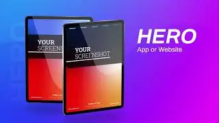 Tablet App Promo Template (Cinematic Edit)