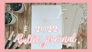 2022 Bullet Journal Setup 🌸🌙